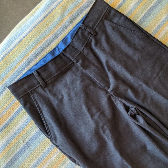 Boy's Izod Grey Dress Pants Size 12 Reg - Picture 3 of 14